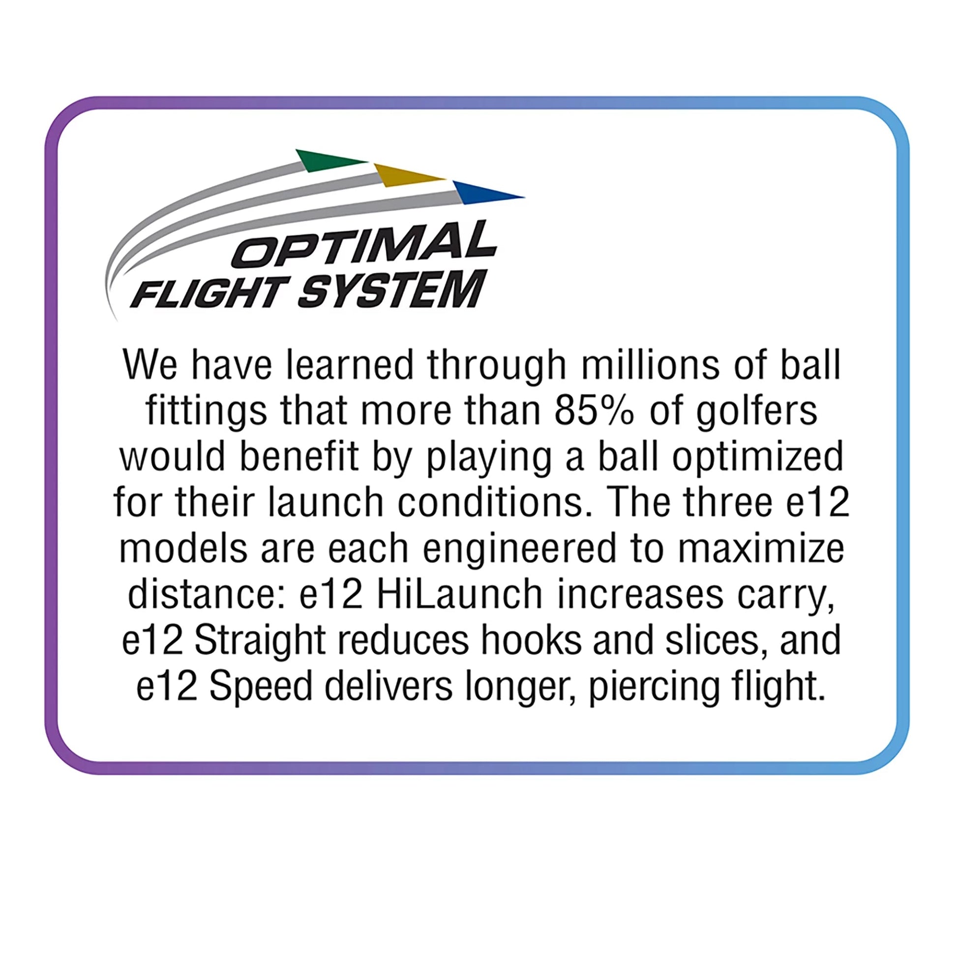 Bridgestone e12 High Launch 2025 White Golf Balls Bridgestone