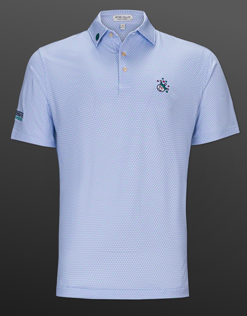Scotty Cameron Circle T Jackpot Johnny Geo Skull Polo Shirt