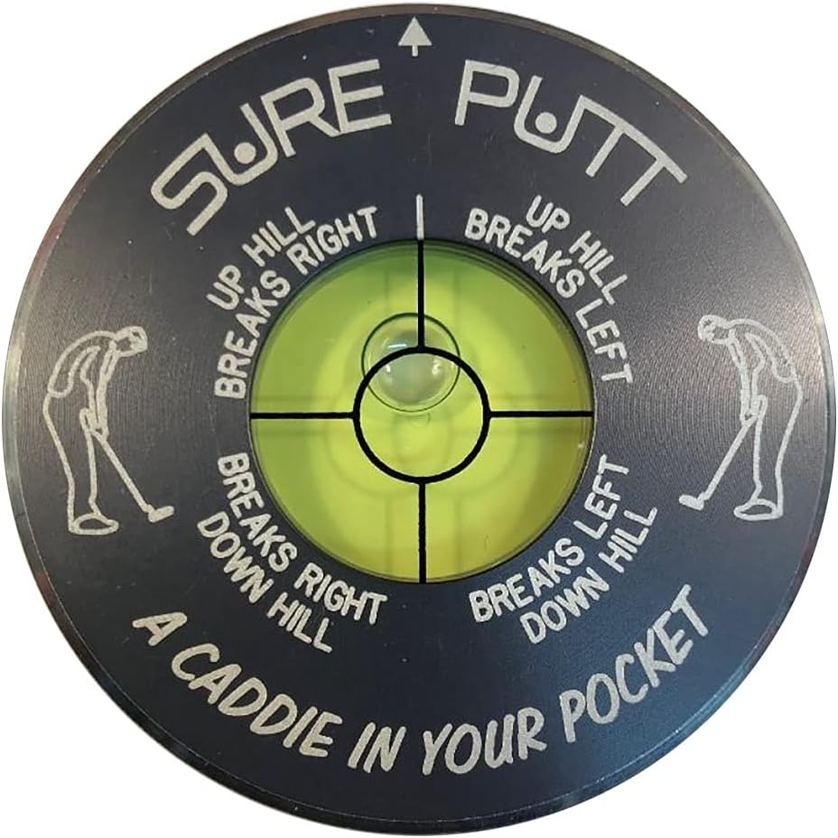 Sure Putt Pro Golf Green Reader - Gunmetal - The Golf Guys Online
