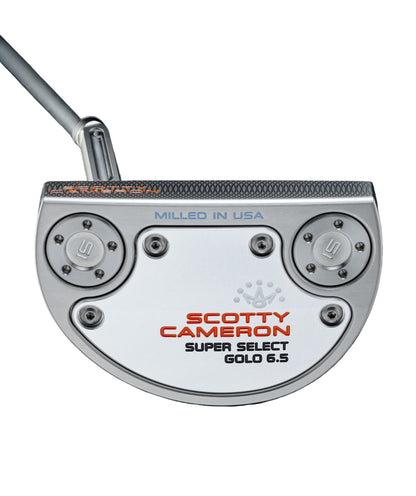 Limited Scotty Cameron Super Select Golo 6.5 Moto Left Handed Mid-Round Mallet Putter