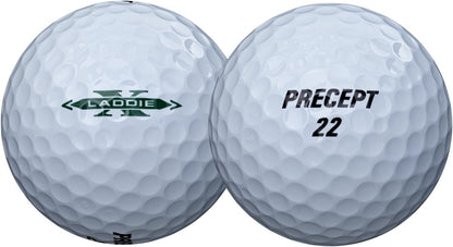 Precept Laddie Extreme Double Dozen 2017 White Golf Balls - The Golf Guys Online
