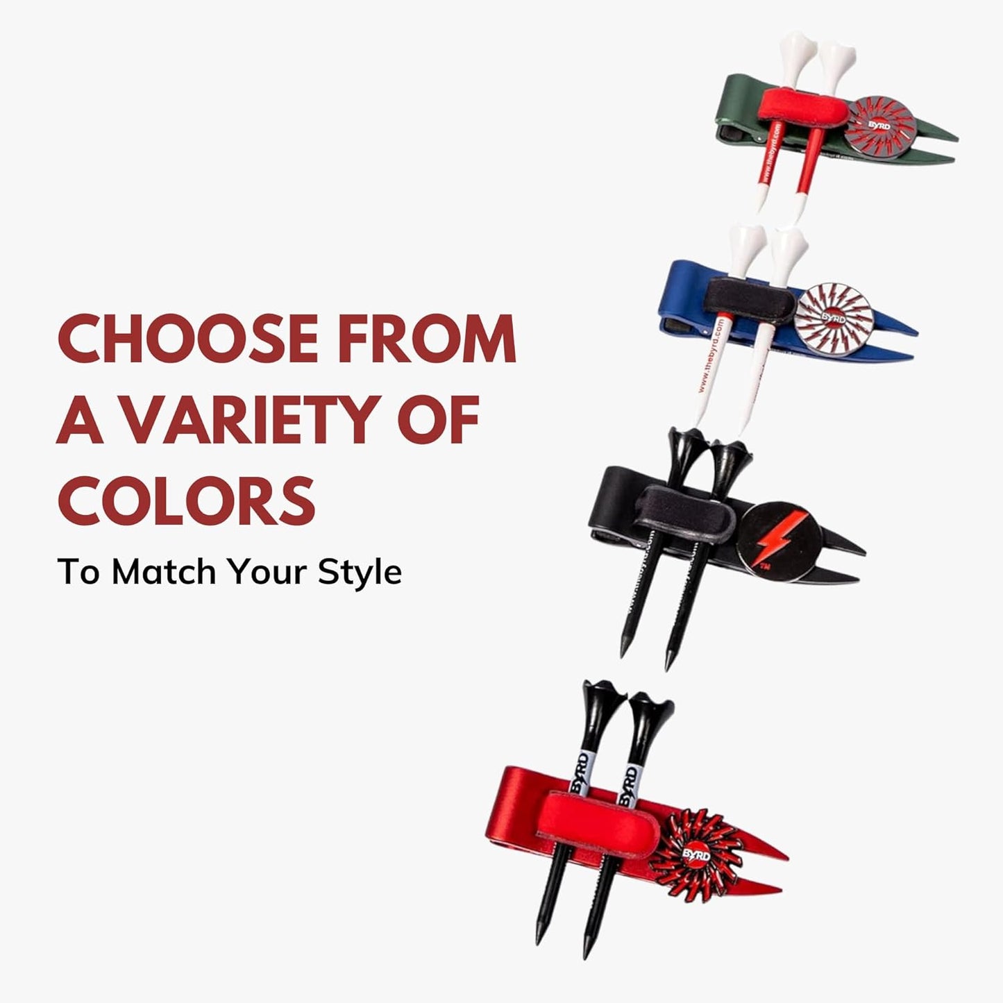 THE BYRD GOLF DIVOT CLYP - Blue Jay - The Golf Guys Online