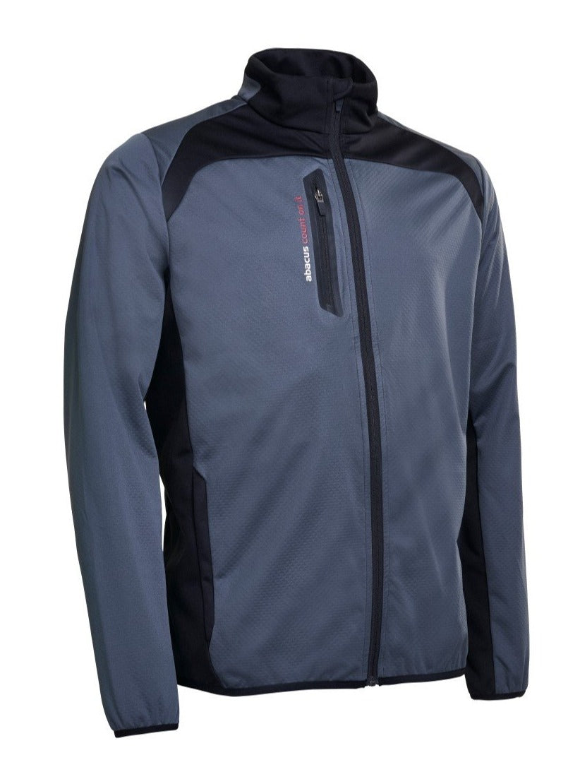 Abacus Mens Arden softshell jacket 300-navy XXXL - The Golf Guys Online