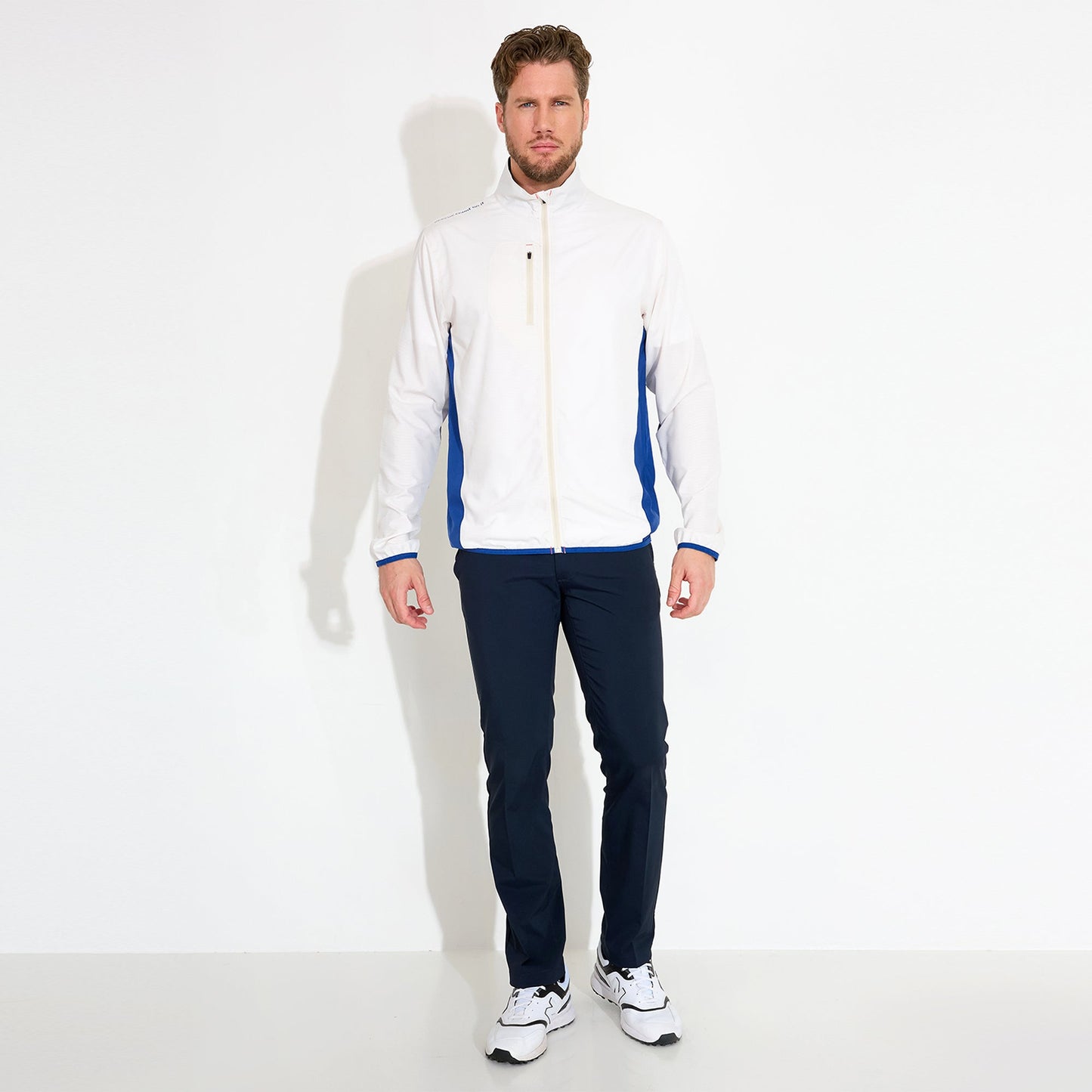 Men Lanark Stretch Wind Jacket (6oz) - The Golf Guys Online