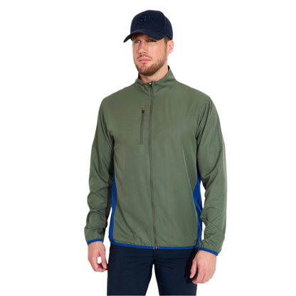 Men Lanark Stretch Wind Jacket (6oz) - The Golf Guys Online