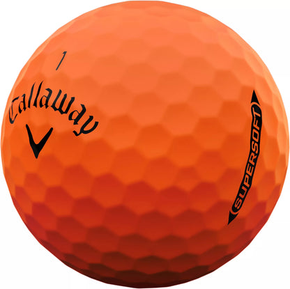 Callaway Supersoft Matte Orange 2025 Golf Balls - The Golf Guys Online