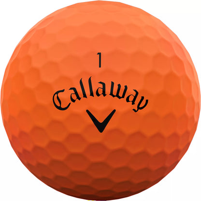 Callaway Supersoft Matte Orange 2025 Golf Balls - The Golf Guys Online