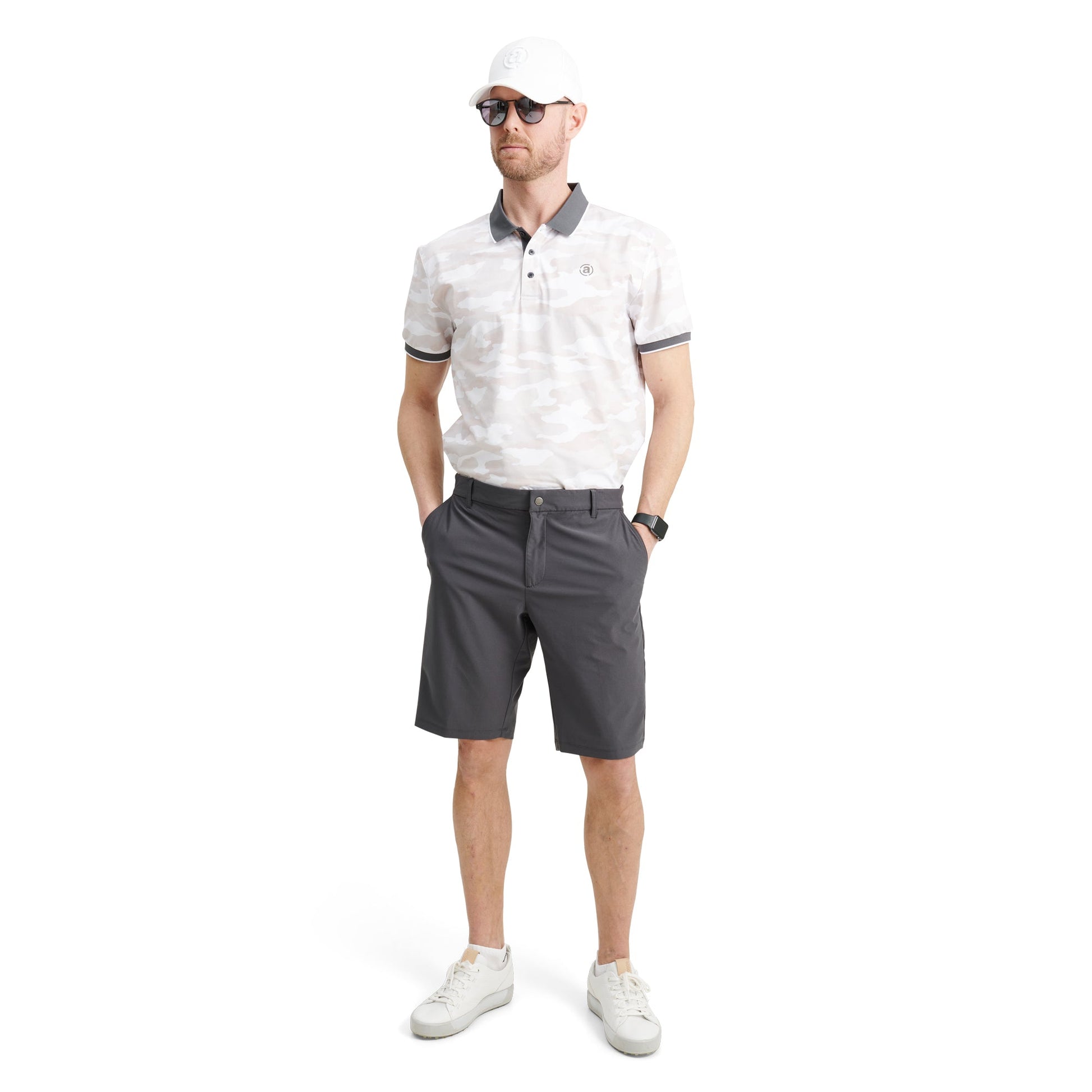 Abacus Men's Mellion Stretch Shorts - The Golf Guys Online