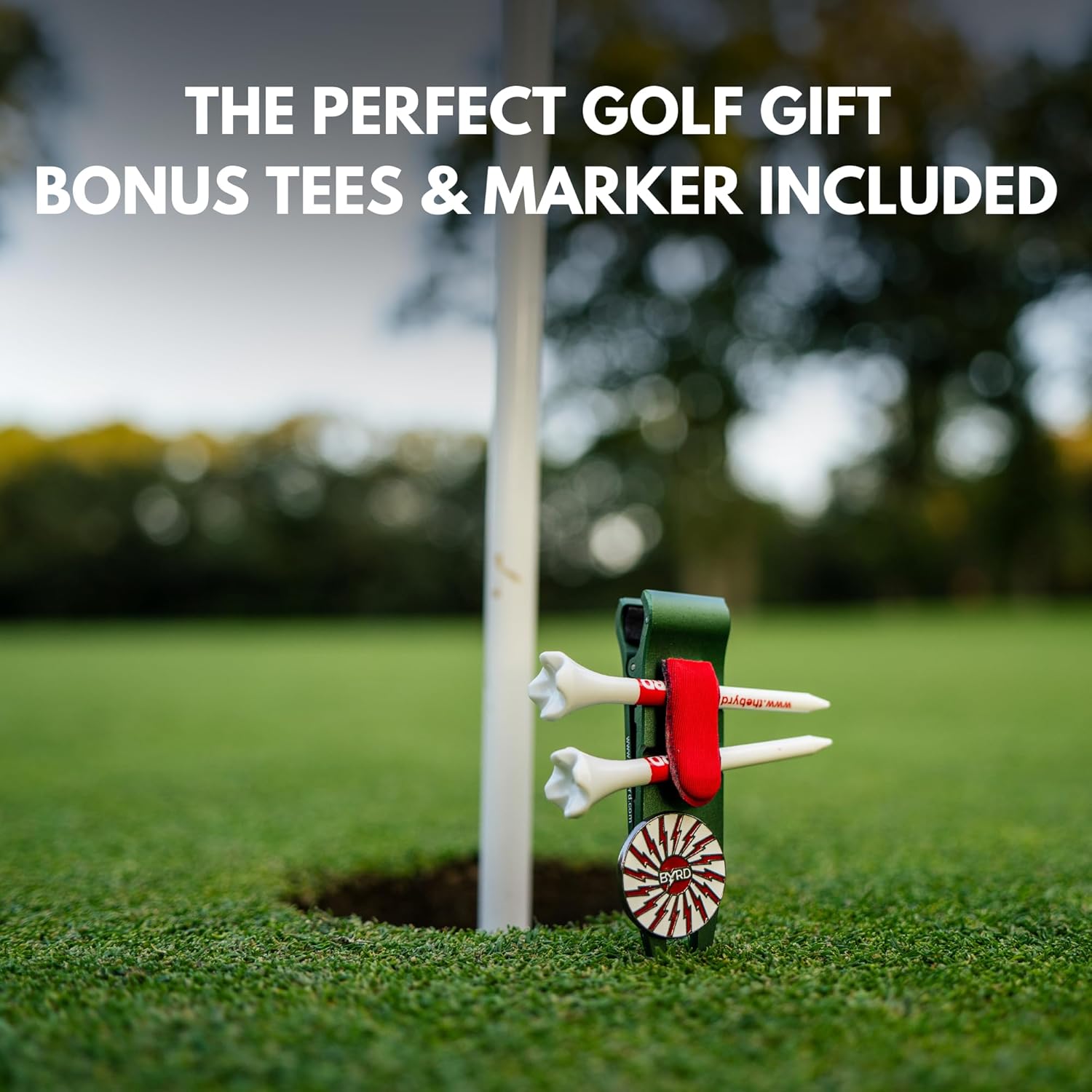 THE BYRD GOLF DIVOT CLYP - Blue Jay - The Golf Guys Online