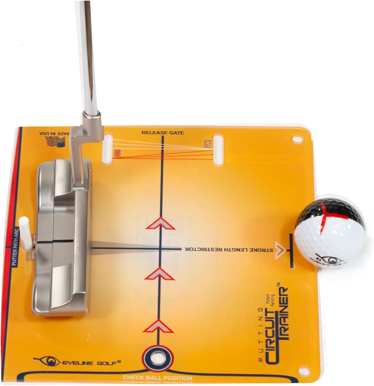 PUTTING CIRCUIT TRAINER - YELLOW TRAINER