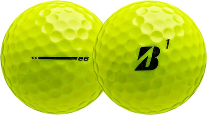 Bridgestone e6 Optic Yellow 2023 Golf Balls - The Golf Guys Online