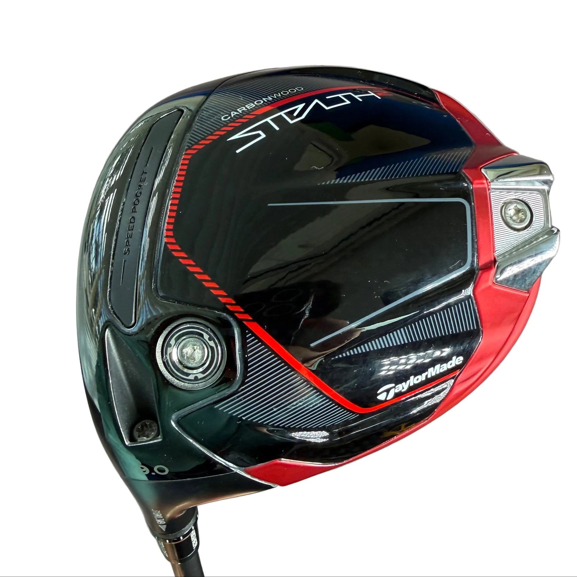 Pre-Owned TaylorMade Stealth2 Driver (9.0) w/ Even Flow Riptide 50g Flex-5.5 (Regular) 45" Left Hand Graphite Shaft (Mint)