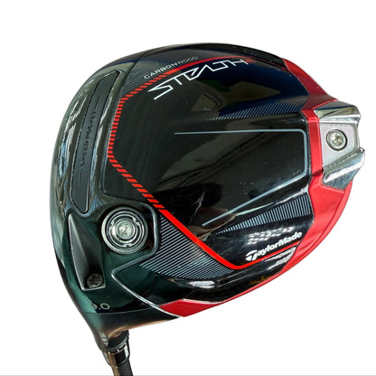 Pre-Owned TaylorMade Stealth2 Driver (9.0) w/ Even Flow Riptide 50g Flex-5.5 (Regular) 45" Left Hand Graphite Shaft (Mint)