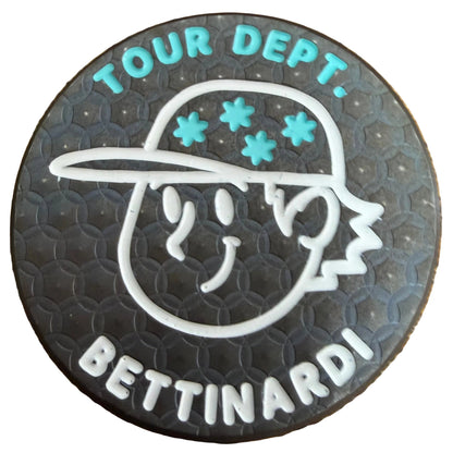 Limited Bettinardi Tour Dept. Blue/White/Silver Golf Ball Marker