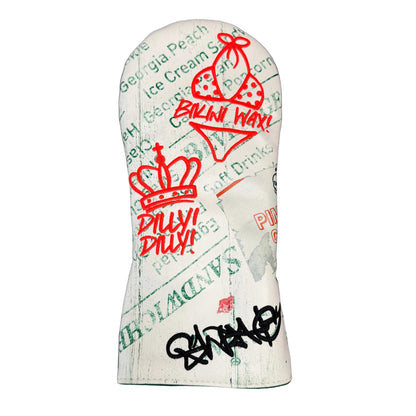 Limited Swag Golf Masters Bikini Wax Menu Driver Headcover *opened, no bag*