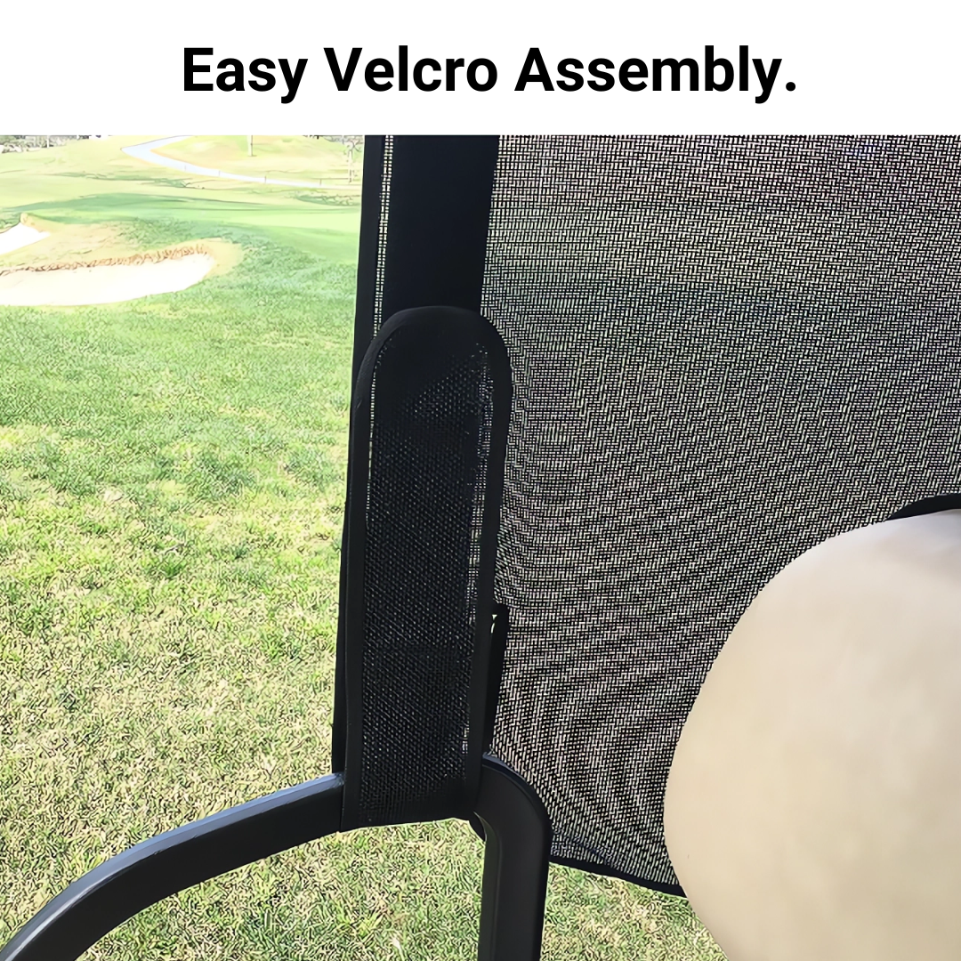 Golf Cart Sun Shade UV Mesh Top Cover Exclusive For Yamaha Drive 70" Roof Black
