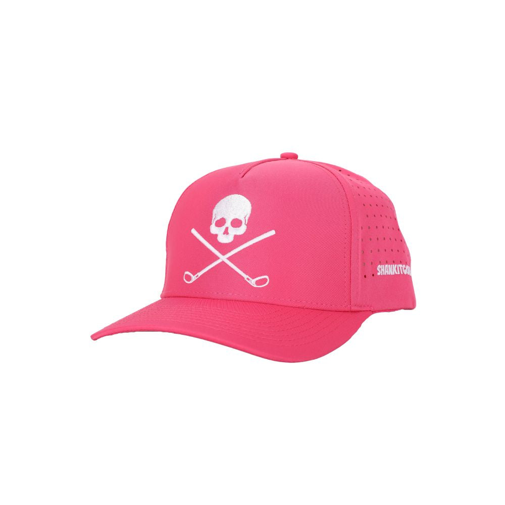 Pink Skull Golf Hat - The Golf Guys Online