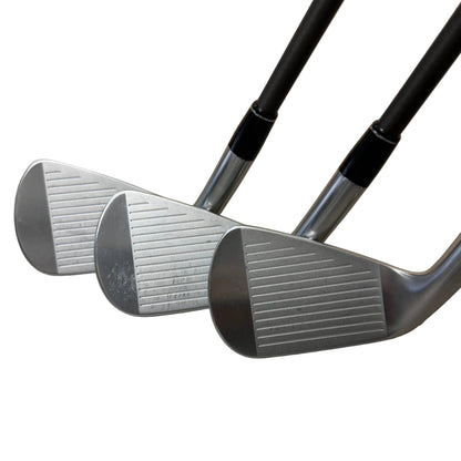 Pre-Owned Miura TC-201 Iron Set (5-PW) w/ AeroTech Steel Fiber Private Reserve i110 Flex-S (Stiff) Graphite Shaft Right Hand [Playing Length: 0.25 Over Standard] (Above Average)