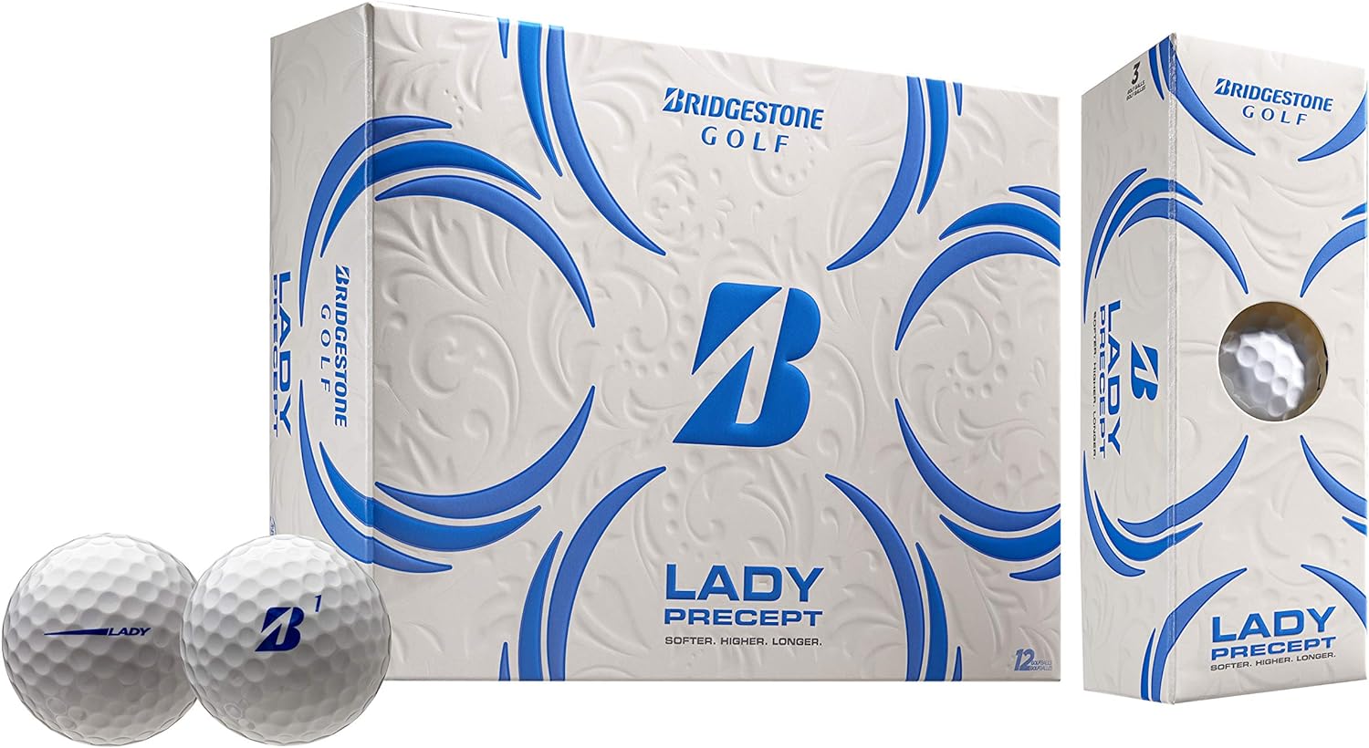 Bridgestone Lady Precept 2021 Golf Balls - The Golf Guys Online