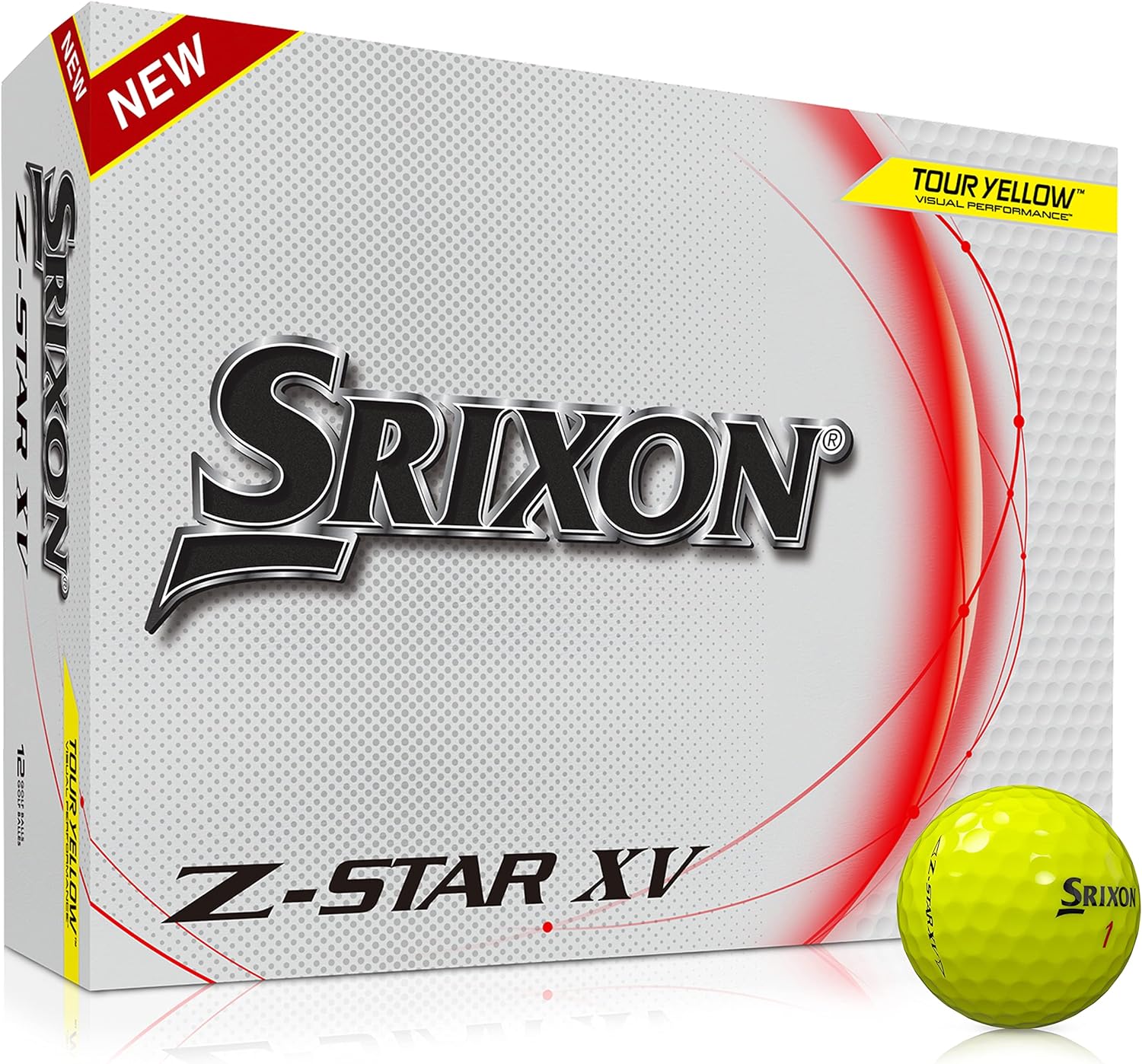 Srixon Z-Star 8 XV "Tour Yellow" Golf Balls - The Golf Guys Online