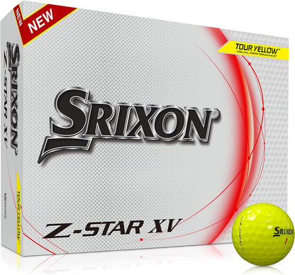 Srixon Z-Star 8 XV "Tour Yellow" Golf Balls - The Golf Guys Online