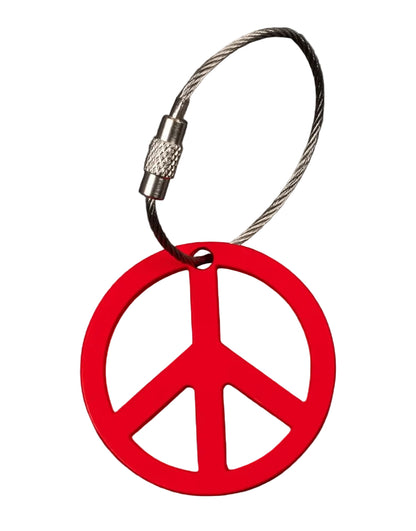 Limited Scotty Cameron - Red Peace Sign Key Fob