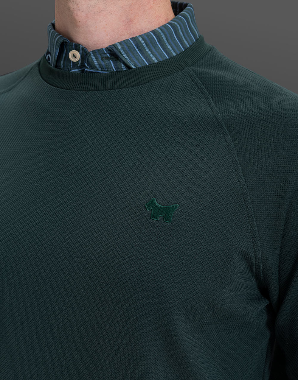 Scotty Cameron Peter Millar Scotty Dog Cradle Piqué Crewneck