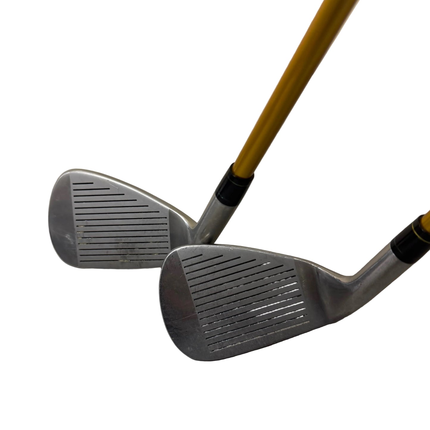 Pre- Owned Honma Beres IS-06 4 Star Iron Set (4-11,SW,AW) w/ Honma ARMRQ X 47 Flex-S (Stiff) Graphite Shaft Right Hand [Playing Length: 0.75 long] (Average)