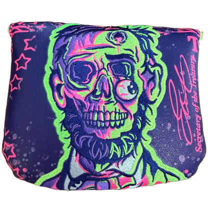 Limited Swag Dead Man Walking Mallet Putter Headcover *opened, no bag*