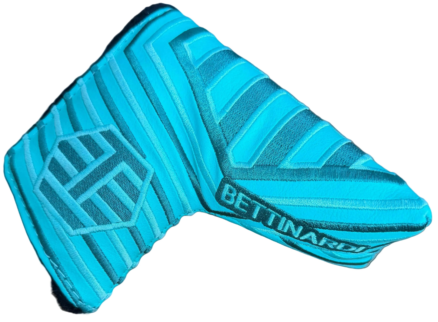 Limited Bettinardi Cyan/Teal T Design Blade Putter Headcover