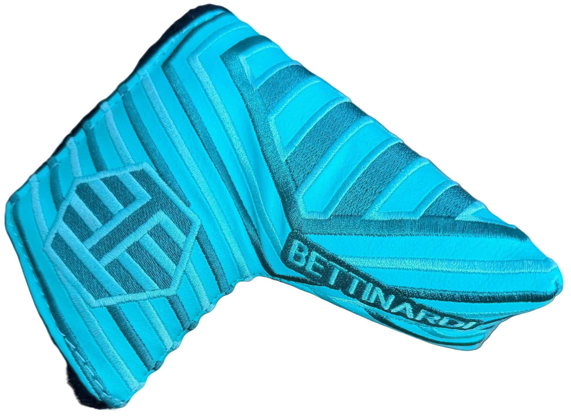 Limited Bettinardi Cyan/Teal T Design Blade Putter Headcover