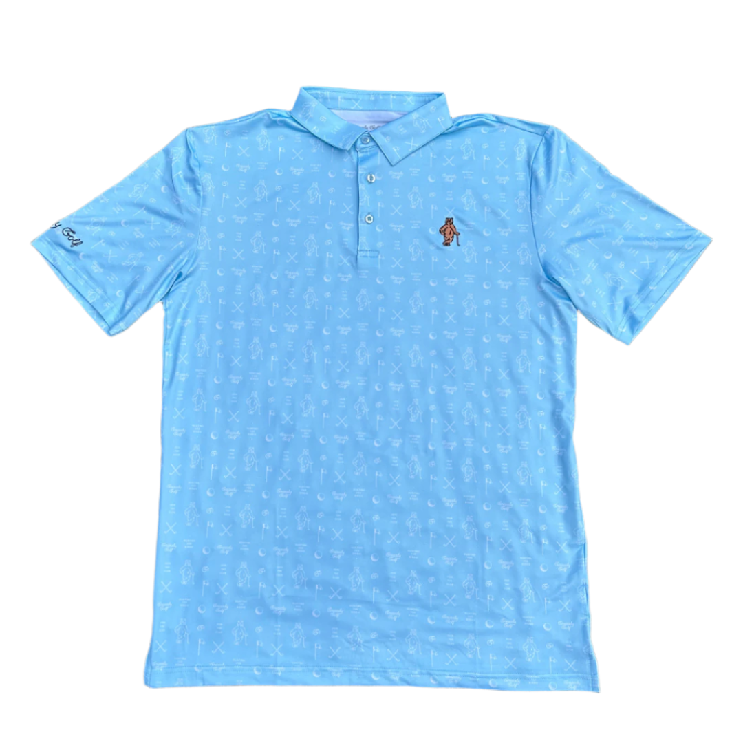 Polo - Summer Blue - The Golf Guys Online