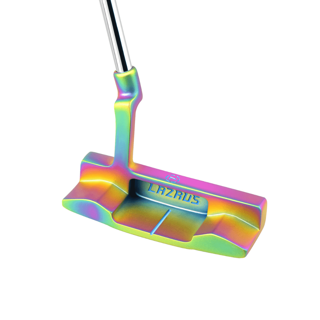 Lazrus Golf - Premium Putter - Milled Face (Right & Left Hand) With Magnetic Head Cover - The Golf Guys Online