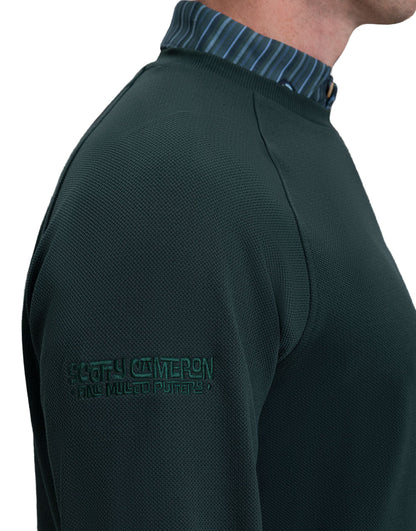 Scotty Cameron Peter Millar Scotty Dog Cradle Piqué Crewneck