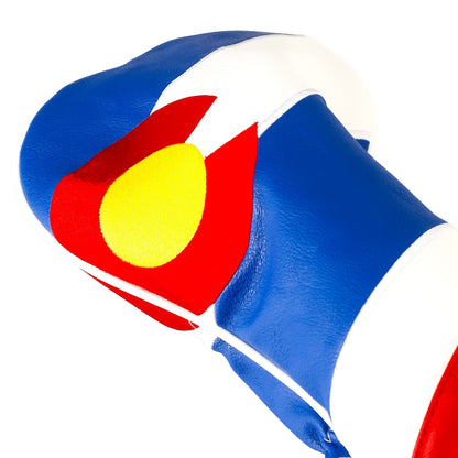 Colorado State Flag - Driver Cover Pins and Aces