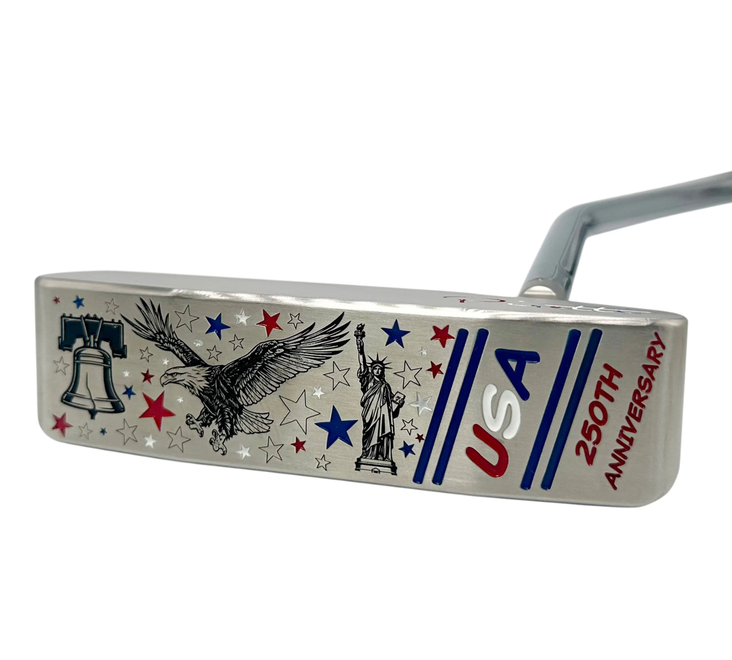 Limited Piretti Workshop 2026 USA 250th Anniversary Edition Cortino 2 Welded Single Bend Putter