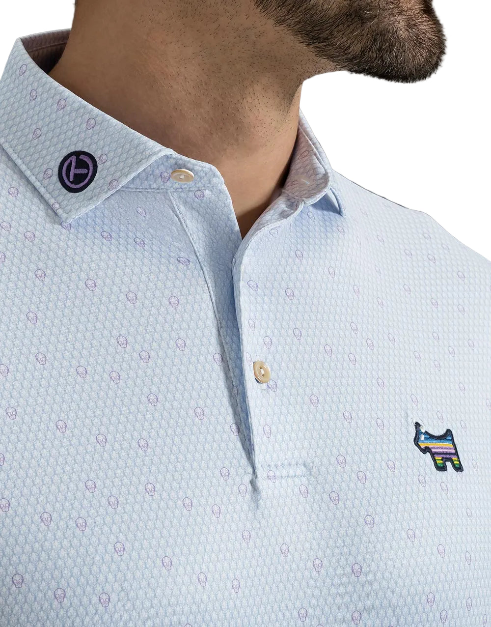 Scotty Cameron - Toro Loco Geo Skull Polo Shirt