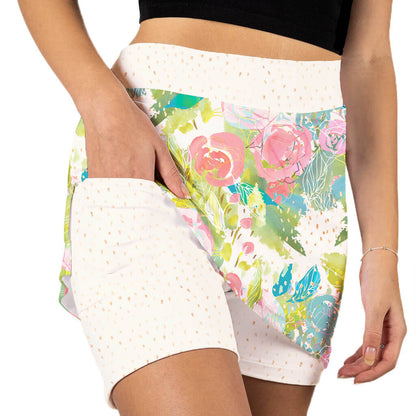 A ROSE IS A ROSE PULL ON SKORT - The Golf Guys Online