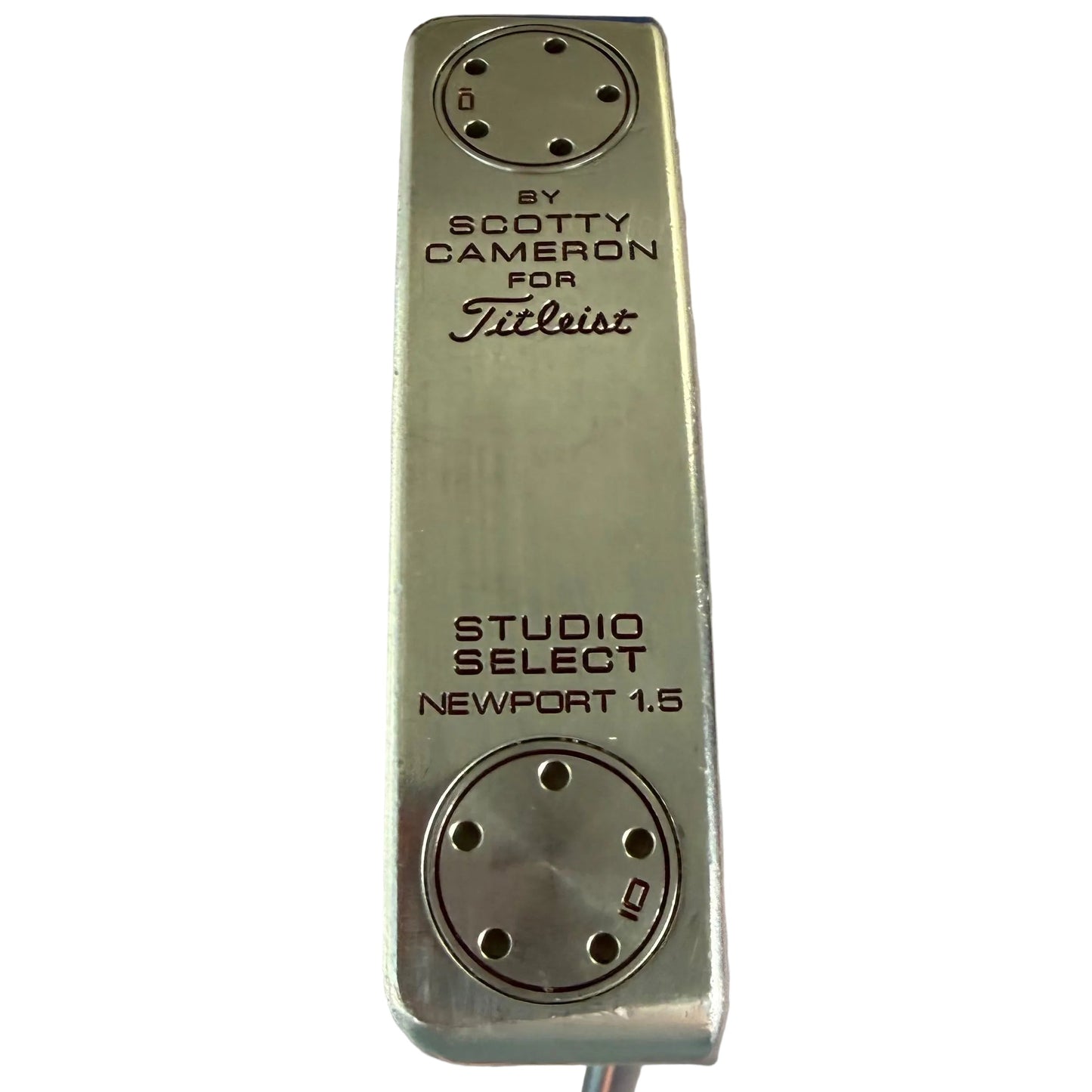 Pre-Owned Scotty Cameron Studio Select Newport 1.5: Limited Blade Putter W/35 Inch Steel Shaft (Average)