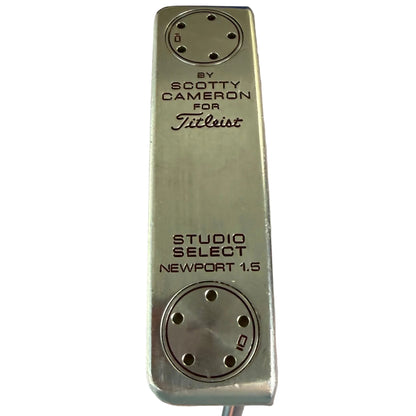 Pre-Owned Scotty Cameron Studio Select Newport 1.5: Limited Blade Putter W/35 Inch Steel Shaft (Average)