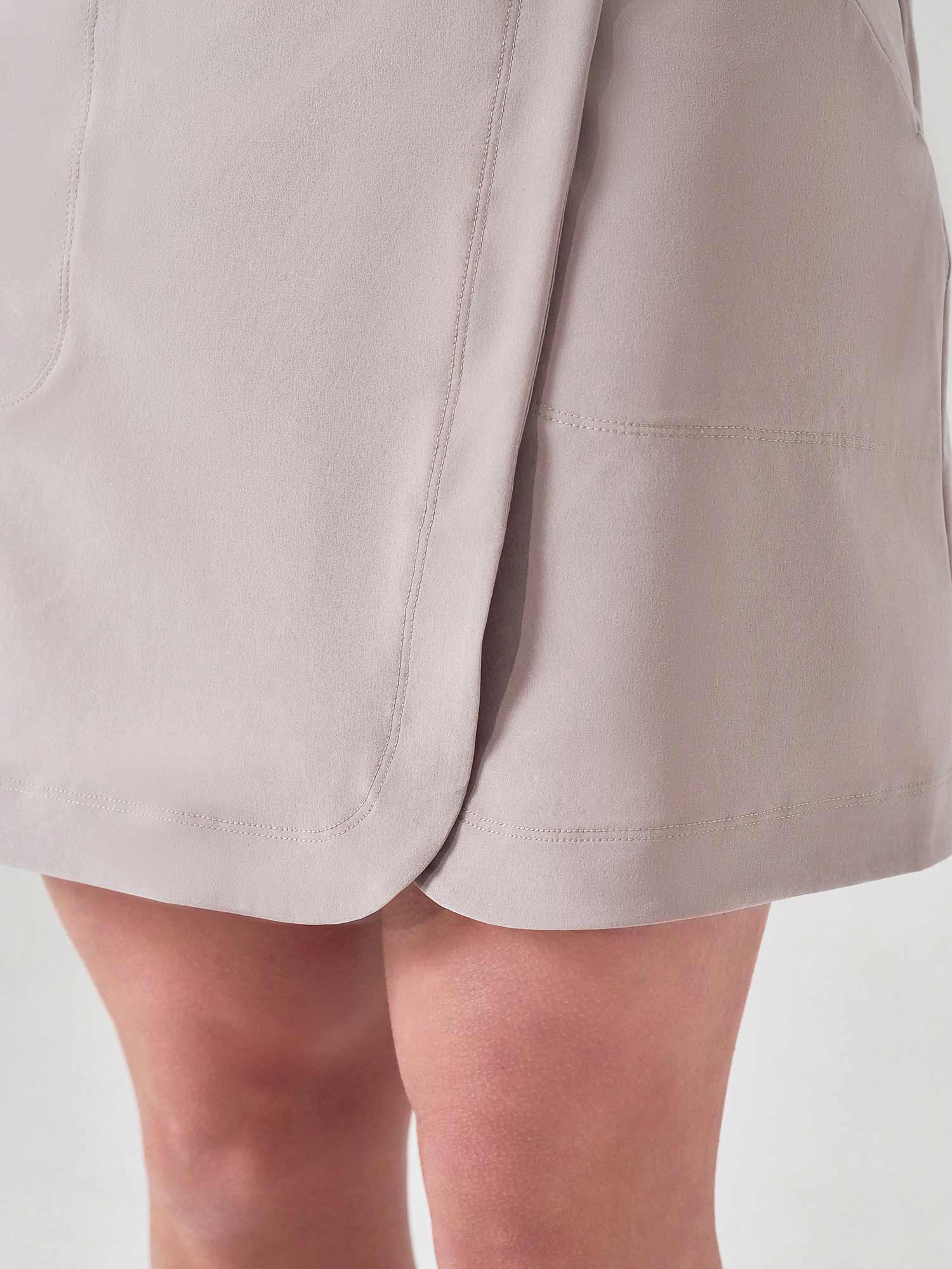 MAI 17" Wrap Golf Skirt | Athletic Skort with 4 Pockets | First Position Collection - The Golf Guys Online