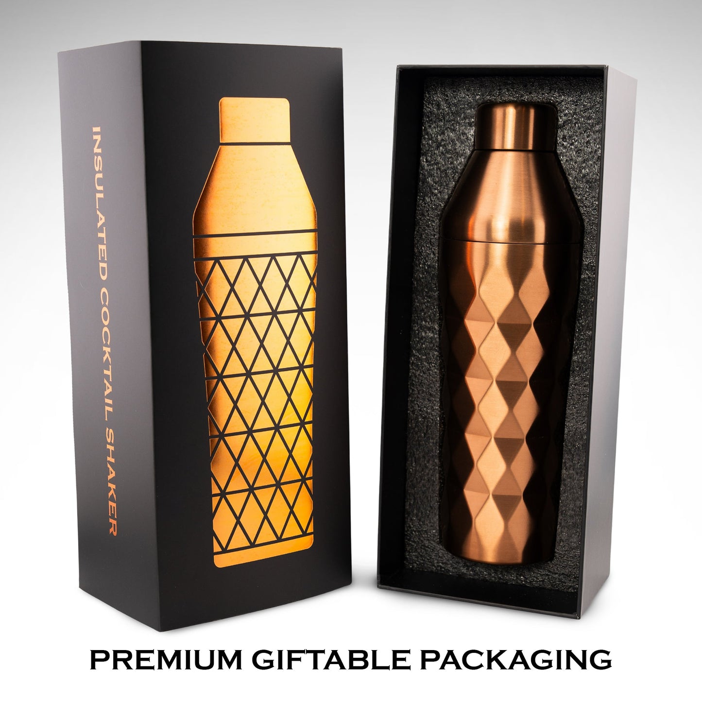 FANCY MAN Insulated Cocktail Shaker