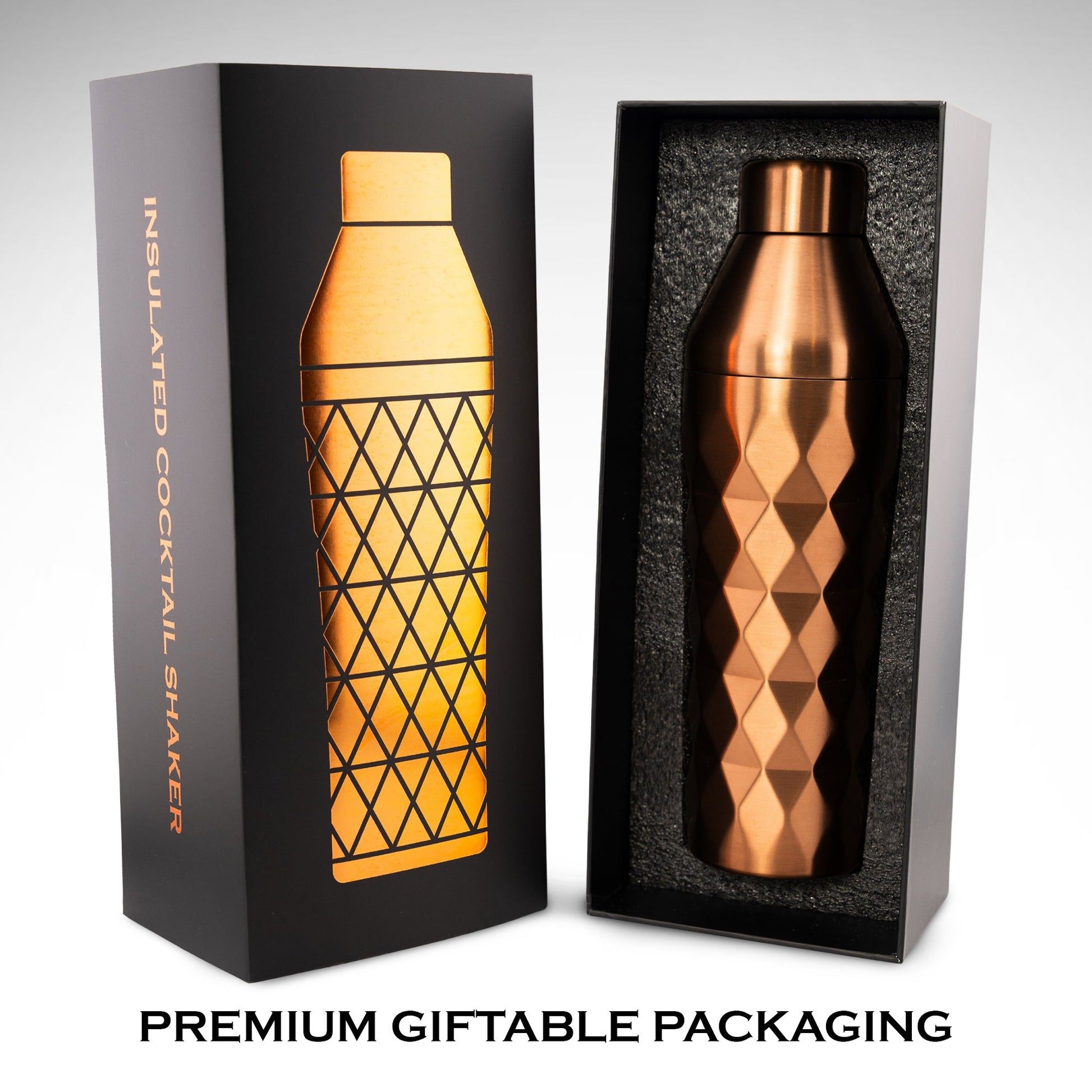 FANCY MAN Insulated Cocktail Shaker