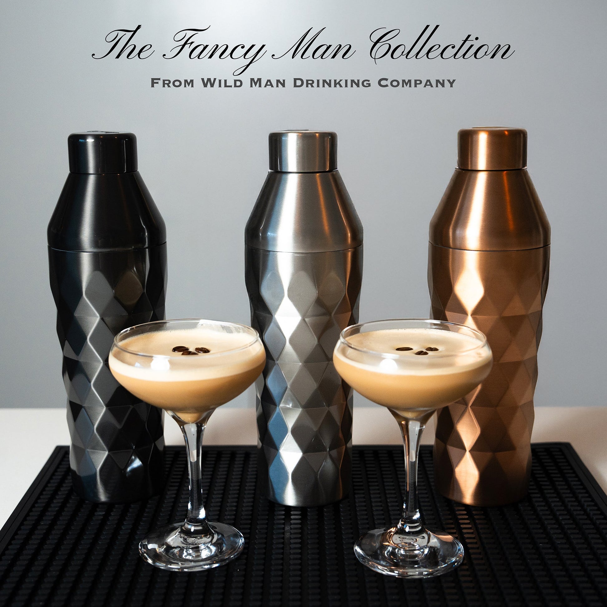 FANCY MAN Insulated Cocktail Shaker