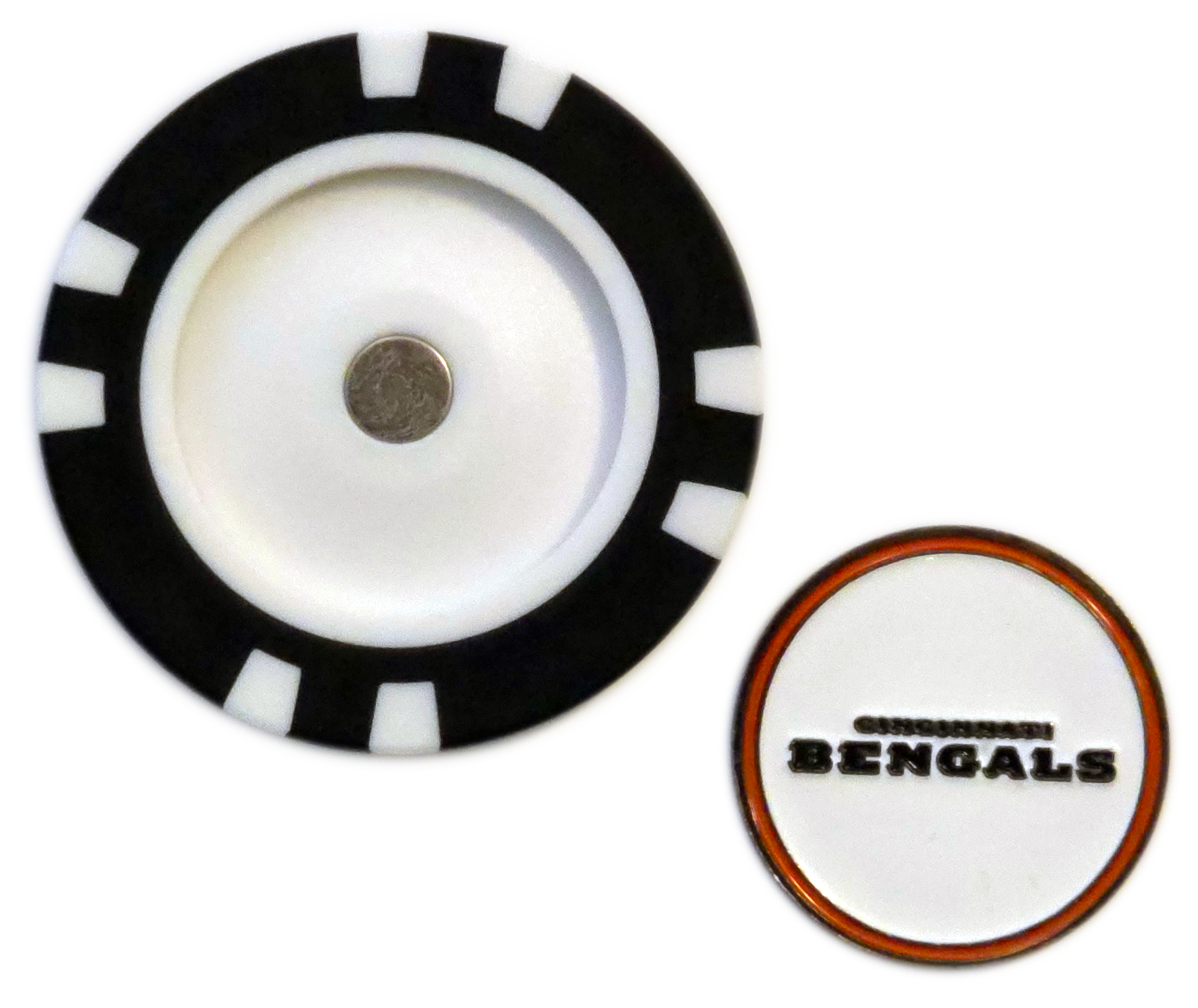 Officially Licensed Cincinnati Bengals Poker Chip Ball Marker