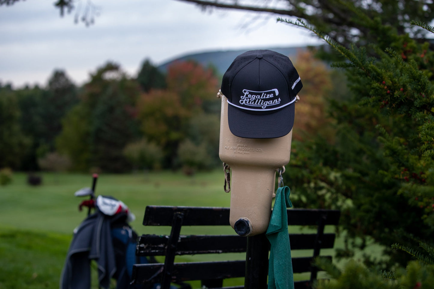 Legalize Mulligans Black Rope Hat - The Golf Guys Online