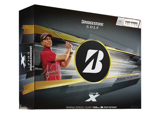 Bridgestone Tour B X Tiger Woods Edition 2026 Golf Balls