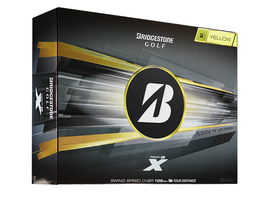 Bridgestone Tour B X Yellow 2026 Golf Balls