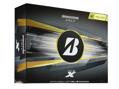 Bridgestone Tour B X Yellow 2026 Golf Balls