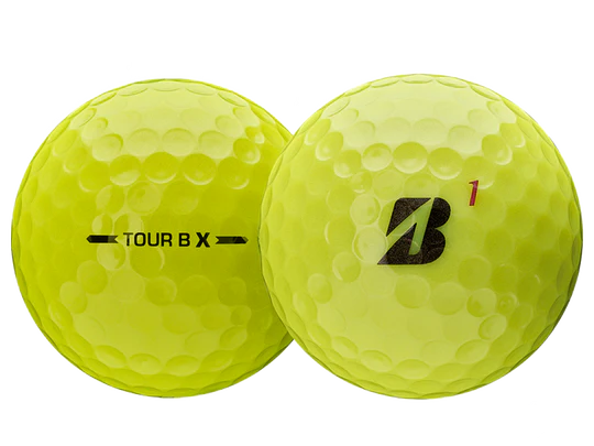 Bridgestone Tour B X Yellow 2026 Golf Balls